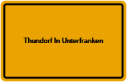 Grundbuchauszug Thundorf In Unterfranken